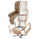 Journey 2 Zone (Leather) Perfect Sleep Chair - USB Heat & Massage