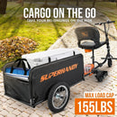 SuperHandy Scooter Cargo Trailer - 155 lbs