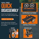 SuperHandy Scooter Cargo Trailer - 155 lbs