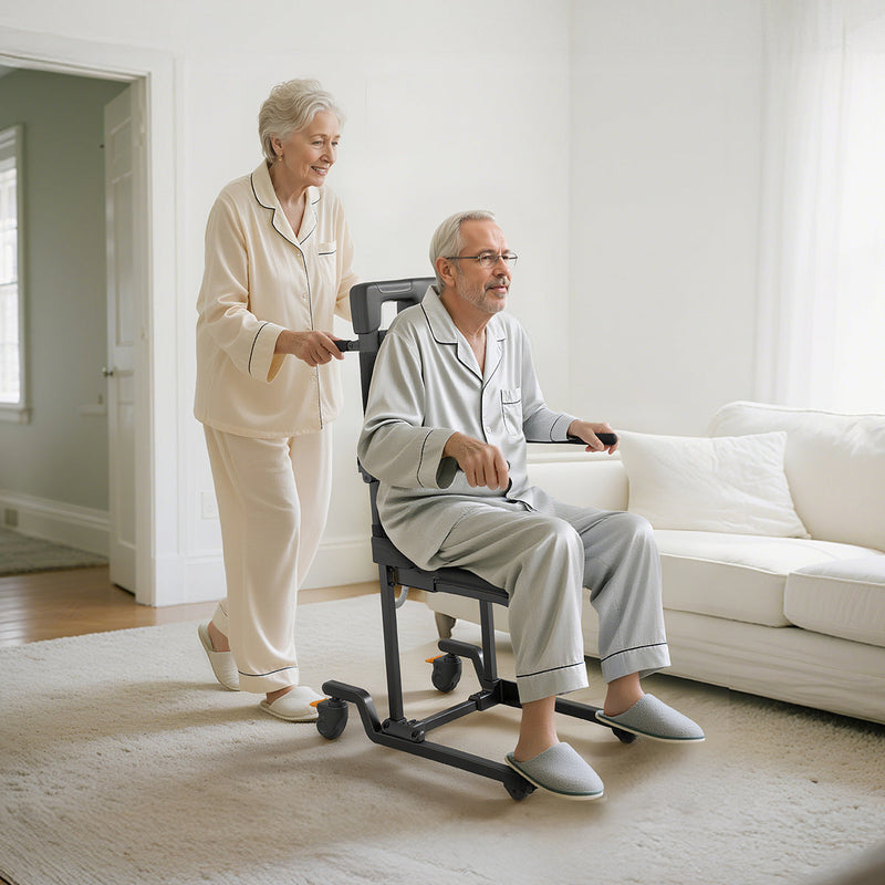 VOCIC AX35 Movable Electric Chair Lift with 4 Wheels