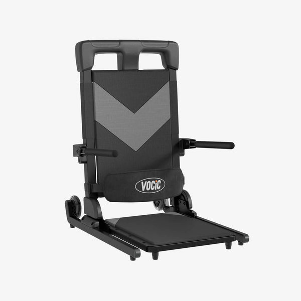 VOCIC AX25 Ultra-Compact Electric Chair Lift with Large Wheels and T-Stabilized Base