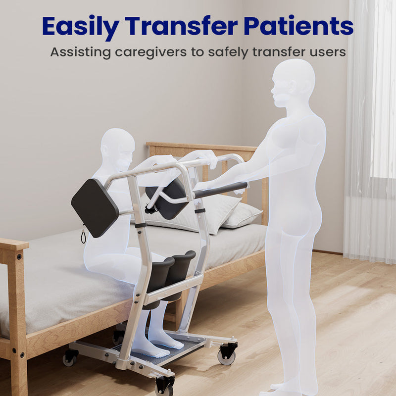 VOCIC AY03 Upgrade Sit to Stand Lift - One-Step Stand Assist Lift for Elderly