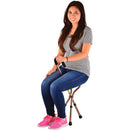 Nova Medical Lightweight Folding Travel Seat Cane