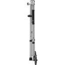 Nova Medical 1-Button Folding Walker with 5" Wheels - Adult