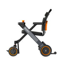 Paiseec W1 24V 400W 2-in-1 Electric Transport Wheelchair - 300lbs Capacity
