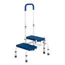Platinum Health Group Double Step Stool with Adjustable Handle & Legs