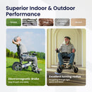 VOCIC V53 Lightweight Foldable Power Wheelchair