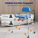 VOCIC AX19 Sliding Shower Chair Bathtub Transfer Bench