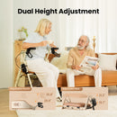 VOCIC Z63 Rollator Walker with Big Rubber Wheels