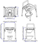 Platinum Health Group The Ultimate™ Bariatric Raised Toilet Seat, Voted