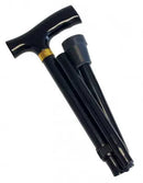 Graham-Field Lumex Standard Grip Folding Cane - Black 4 Pack