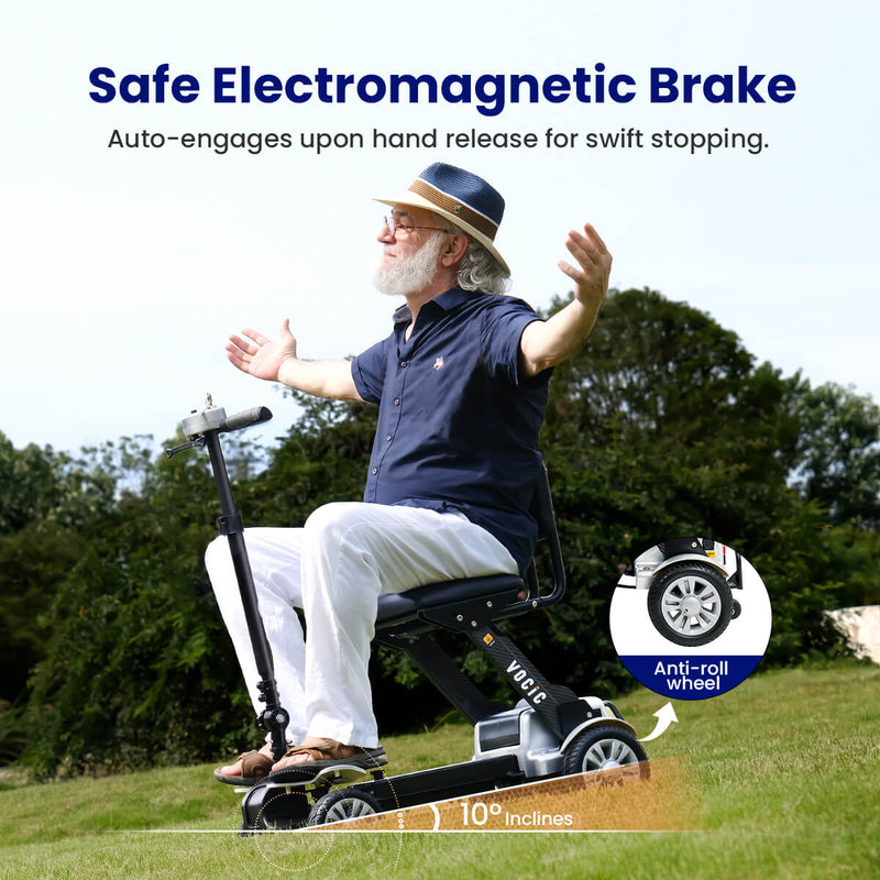 VOCIC D71 Ultra-Light Carbon Fiber Mobility Scooter