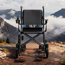 Paiseec Q5 24V 300W Carbon Fiber Electric Wheelchair - 220lbs Capacity