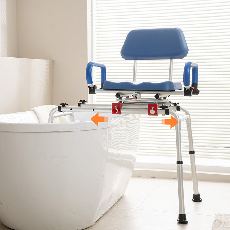 VOCIC AX19 Sliding Shower Chair Bathtub Transfer Bench