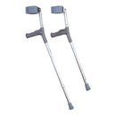 Nova Medical Forearm Crutches with Anatomical Grips - Pair
