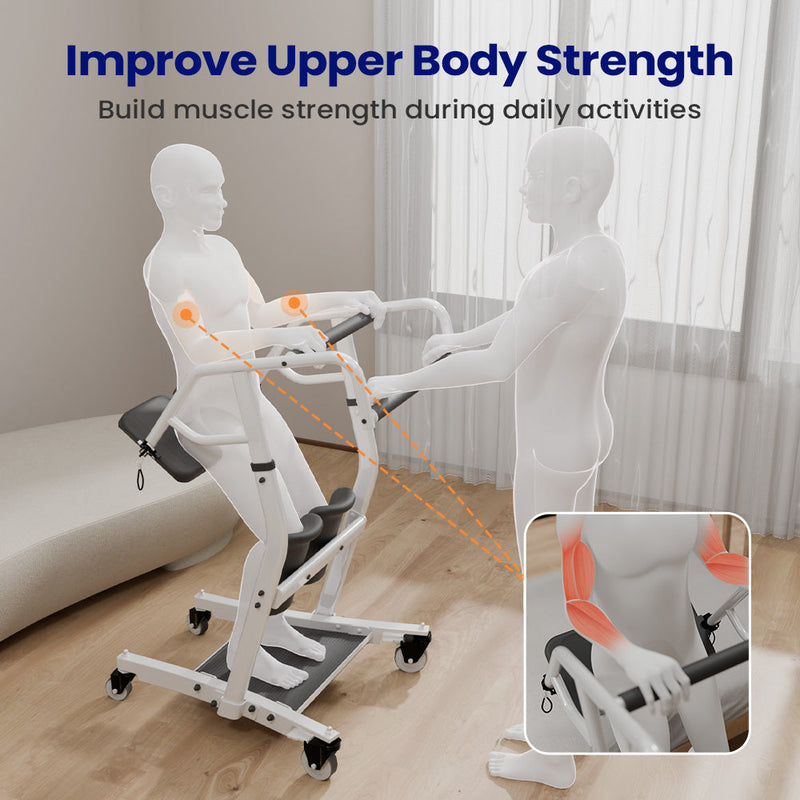 VOCIC AY03 Upgrade Sit to Stand Lift - One-Step Stand Assist Lift for Elderly