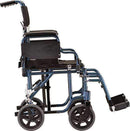 Nova Medical Transport Chair with Detachable Arms & Swing Away Foot Rests