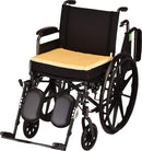 Nova Medical Gel & Memory Foam with Sheep Skin Top Wheelchair Cushion