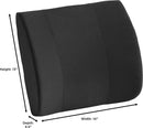 Nova Medical Memory Foam Lumbar Cushion with Stabilization Board Insert
