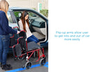 Nova Medical Transport Chair with Detachable Arms & Swing Away Foot Rests