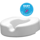 Nova Medical Elevated Raised Toilet Seat for Standard and Elongated
