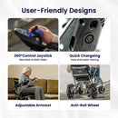 VOCIC V53 Lightweight Foldable Power Wheelchair