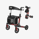 VOCIC Z23 Lightweight 4-Wheel Rollator Walker With Seat