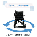 Journey Air Elite Ultra Lightweight Carbon Fiber Folding Power Chair