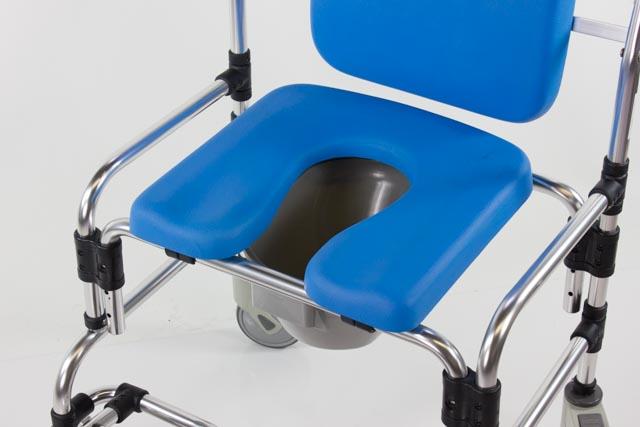 Platinum Health Group The Caspian Professional Mobile Shower Commode Chair