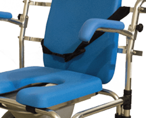 Platinum Health Group The Caspian Professional Mobile Shower Commode Chair