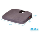 Nova Medical Comfort Memory Foam Coccyx Seat Cushion