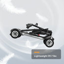 Paiseec D3 24V 270W Mobility Scooter with Basket - 300lbs Capacity