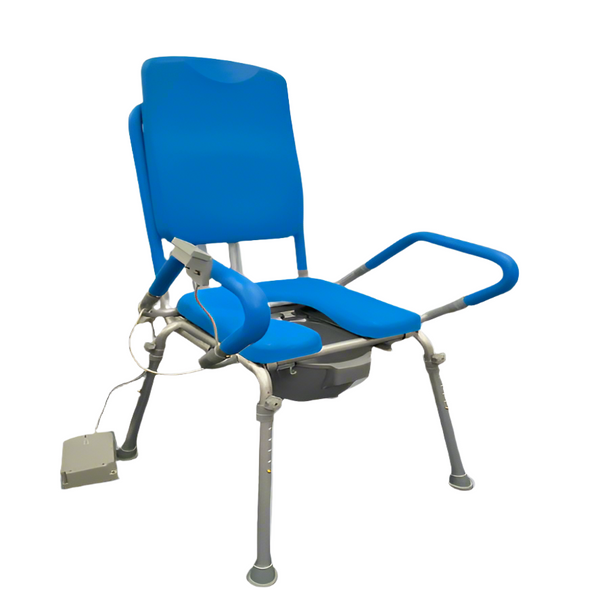 Platinum Health Group GentleBoost Power Uplift Commode Chair for Physically Handicapped or Disabled