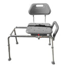 Platinum Health Group Gateway Premium Sliding Bath Transfer Bench with Swivel Seat