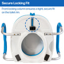 Platinum Health Group Soft-TOP 2.0 Deluxe Padded Raised Toilet Seat