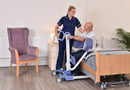 Joerns Hoyer Up Sit-To-Stand Manual Patient Transfer Lift - 400lbs Capacity