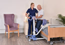 Joerns Hoyer Up Sit-To-Stand Manual Patient Transfer Lift - 400lbs Capacity