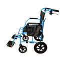 Platinum Health Group Hummingbird™ Ultra-Lightweight Foldable Transport Wheelchair for Handicapped