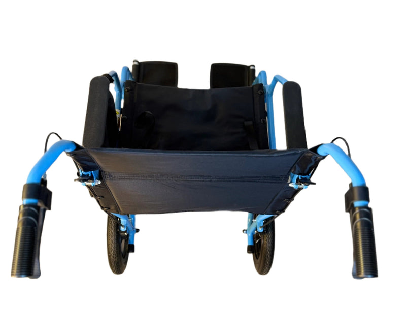 Platinum Health Group Hummingbird™ Ultra-Lightweight Foldable Transport Wheelchair for Handicapped