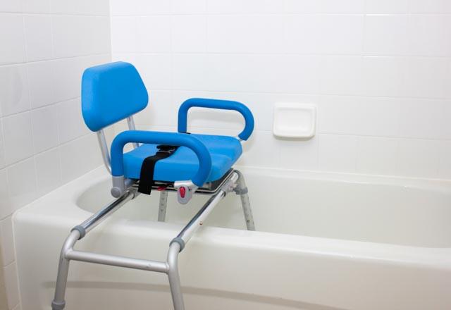 Platinum Health Group The Original Carousel Sliding Transfer Shower Bath Bench with Swivel Seat for Physically Handicapped or Disabled. ***FREE ONLINE BONUS OFFER***