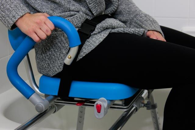 Platinum Health Group The Original Carousel Sliding Transfer Shower Bath Bench with Swivel Seat for Physically Handicapped or Disabled. ***FREE ONLINE BONUS OFFER***