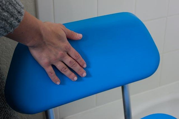 Platinum Health Group Reclining Padded Backrest - Compatible with Carousel, Gateway and HydroGlyde for the Physically Handicapped or Disabled