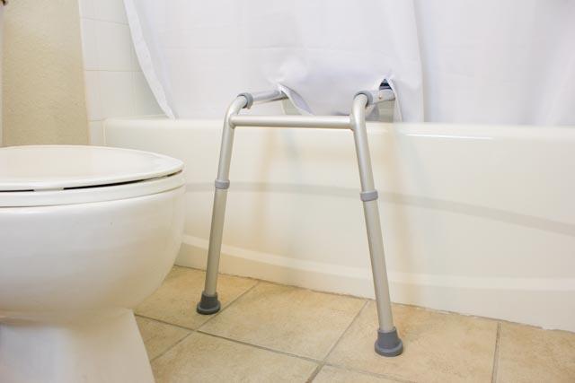 Platinum Health Group HydroGlyde Premium Sliding Bath Transfer Bench with Cutout for the Physically Handicapped or Disabled