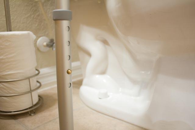 Platinum Health Group Dignity Commode, MEDICAL-GRADE Aluminum, COMMERCIAL-GRADE Construction, UNIVERSAL Height Adjustability, AMBIDEXTROUS Toilet Paper Holder, DOUBLES AS SHOWER CHAIR