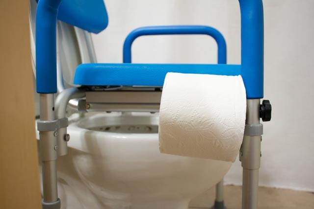 Platinum Health Group Dignity Commode, MEDICAL-GRADE Aluminum, COMMERCIAL-GRADE Construction, UNIVERSAL Height Adjustability, AMBIDEXTROUS Toilet Paper Holder, DOUBLES AS SHOWER CHAIR