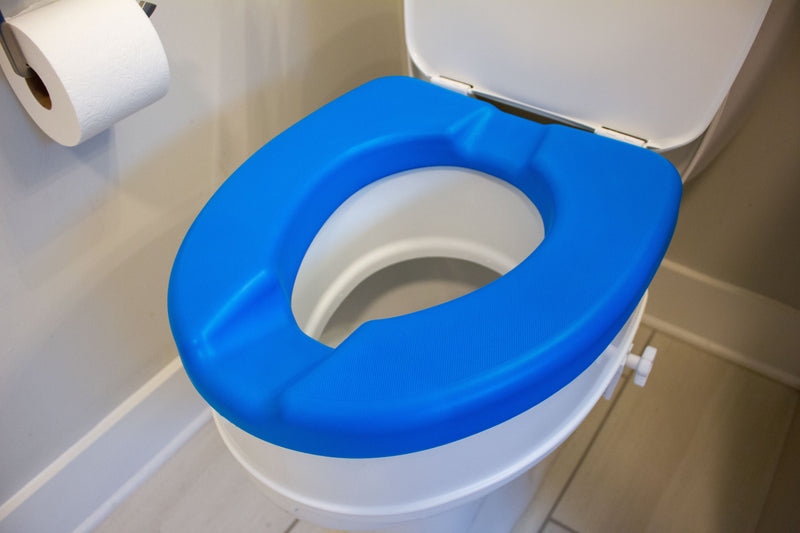 Platinum Health Group Deluxe, Padded Soft-TOP™ 4" Raised Toilet Seat
