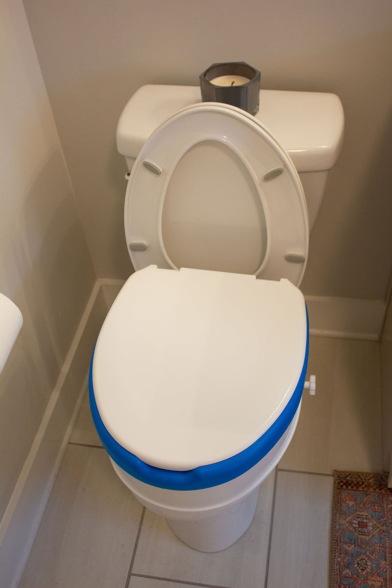 Platinum Health Group Deluxe, Padded Soft-TOP™ 4" Raised Toilet Seat