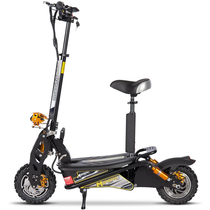 Mototec Ares 48v 1600w Electric Scooter Black