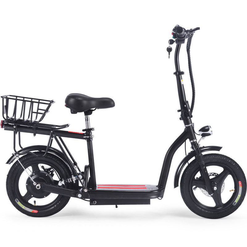 Mototec Cruiser 48v 350w Lithium Electric Scooter Black