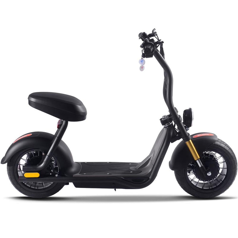 Mototec Diablo 48v 1000w Lithium Electric Scooter Black